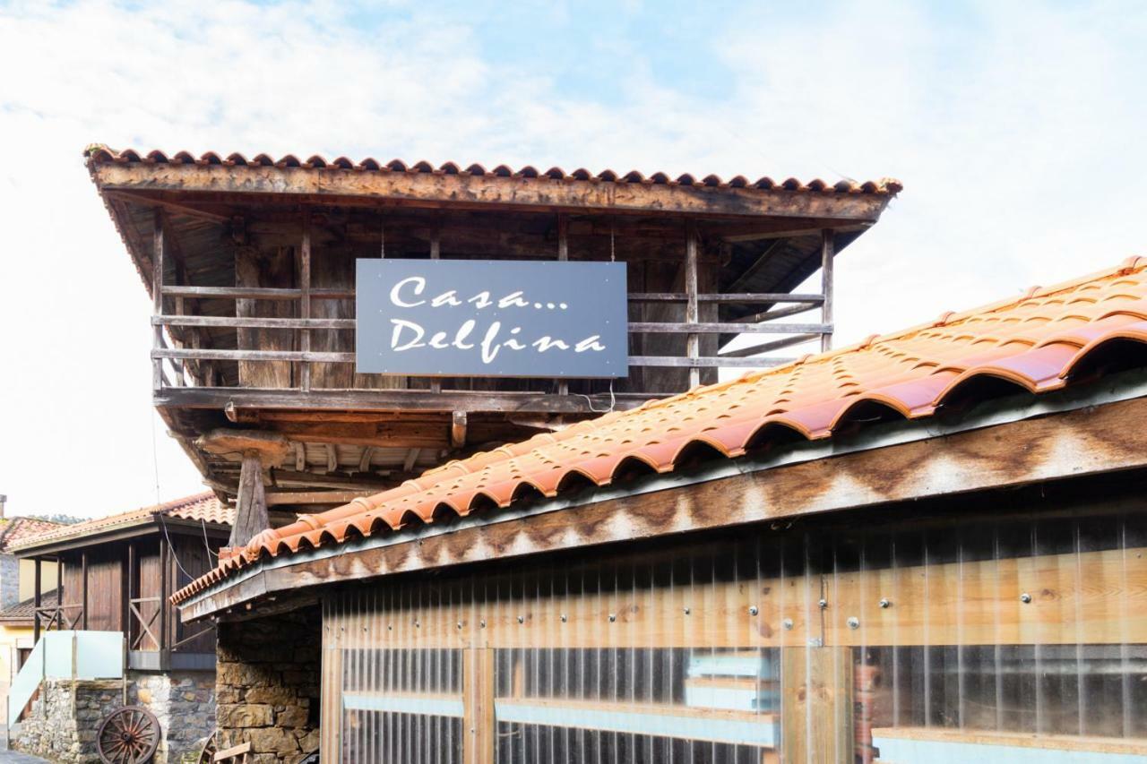 Casa Delfina Pensionat Pravia Eksteriør billede